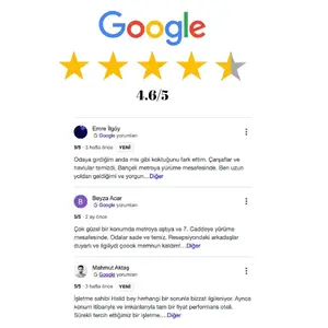 Bahçelievler Günlük Otel Google Yorumları